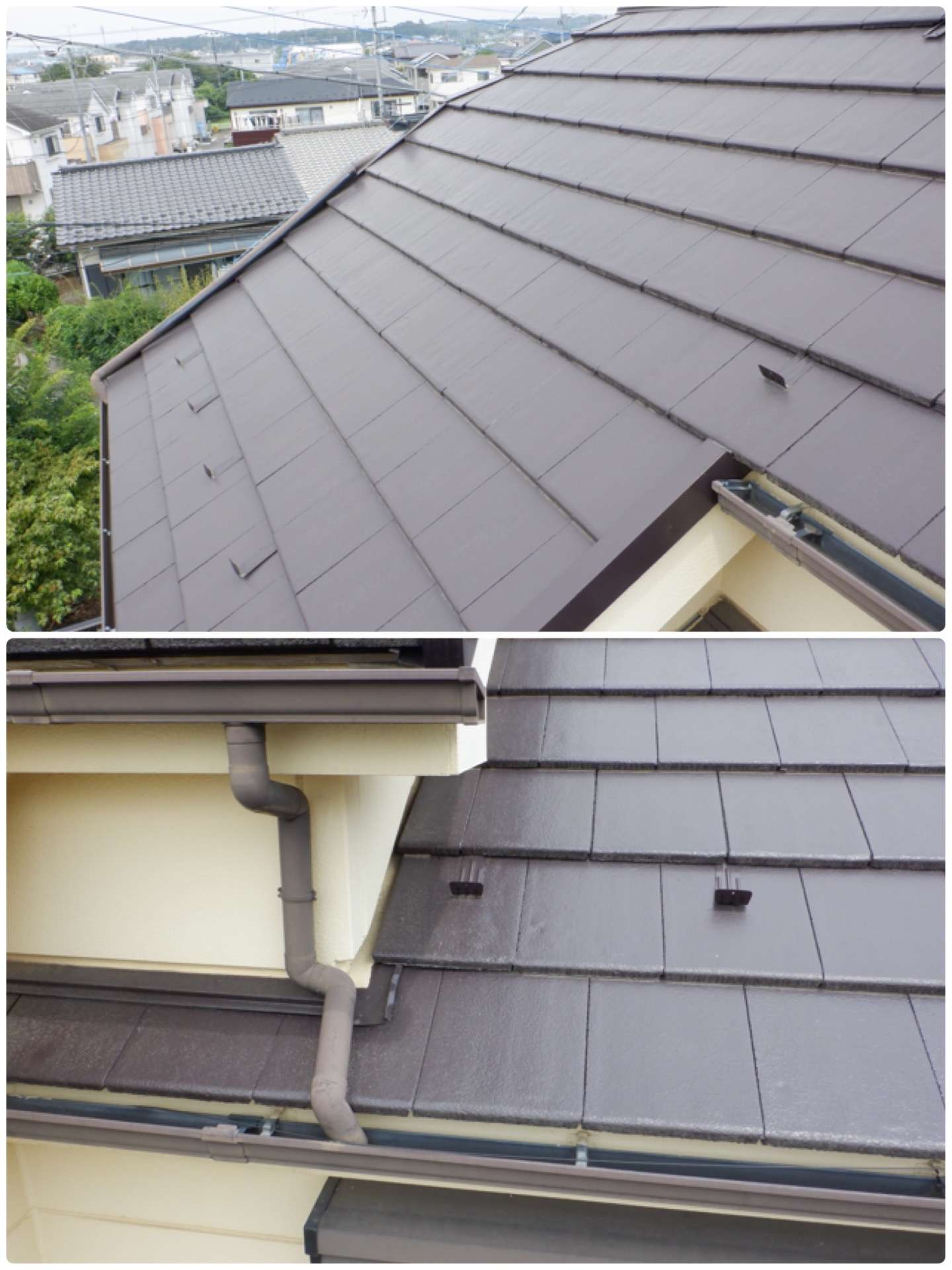 東京都瑞穂町て屋根塗装をさせて頂いたお客様の定期点検